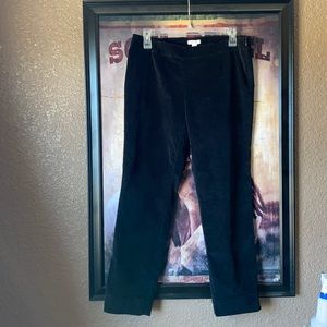 Corduroy black pants